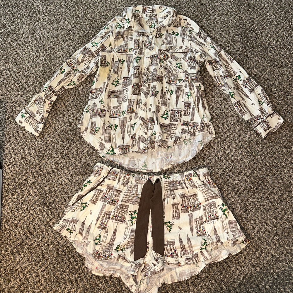 Aerie Christmas Pajama Set
